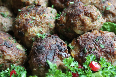 Polpette al melograno