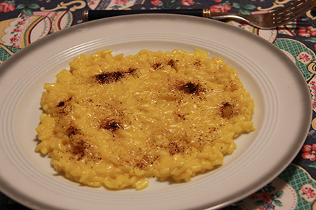 Risotto allo zafferano