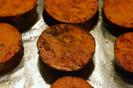 Patate dolci alle spezie