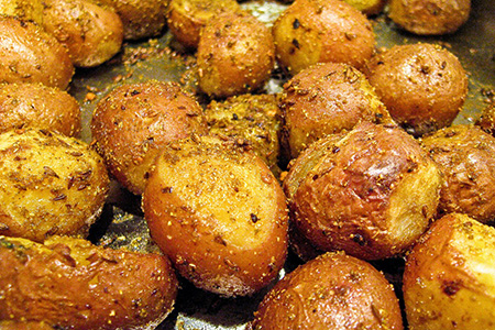 Patate novelle speziate al forno