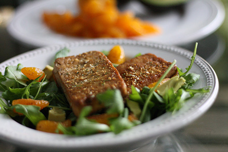 Tofu al pepe bianco