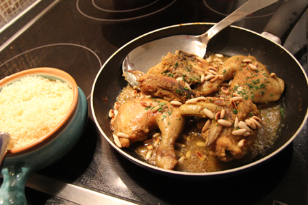 Pollo al ras el hanout