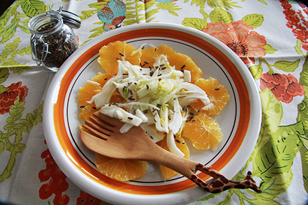 Insalata di finocchi e arance