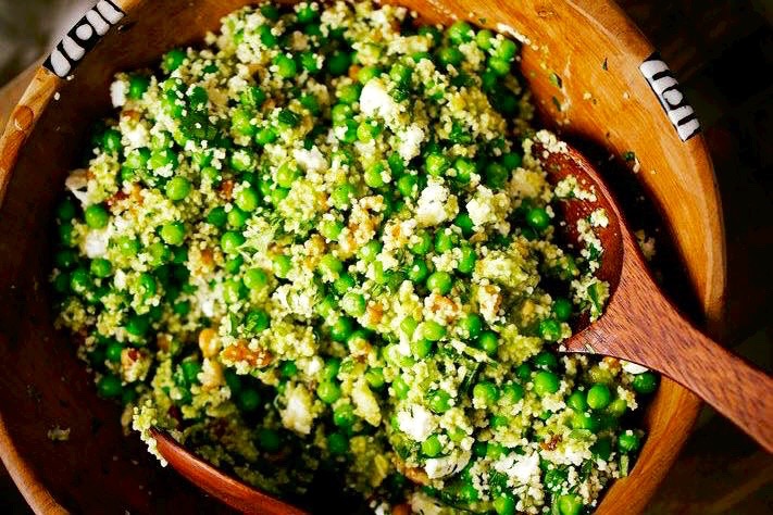 Cous Cous verde alla menta e basilico