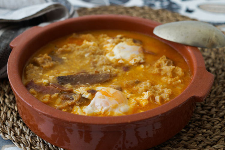 Sopa de ajo castigliana