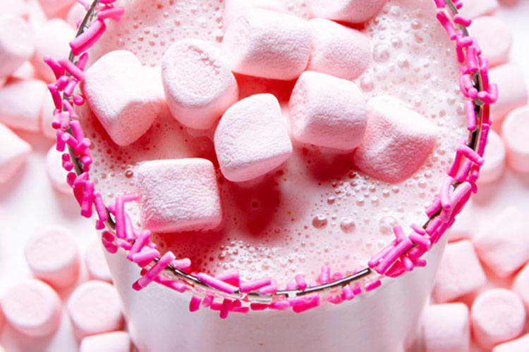 Milkshake con marshmallow